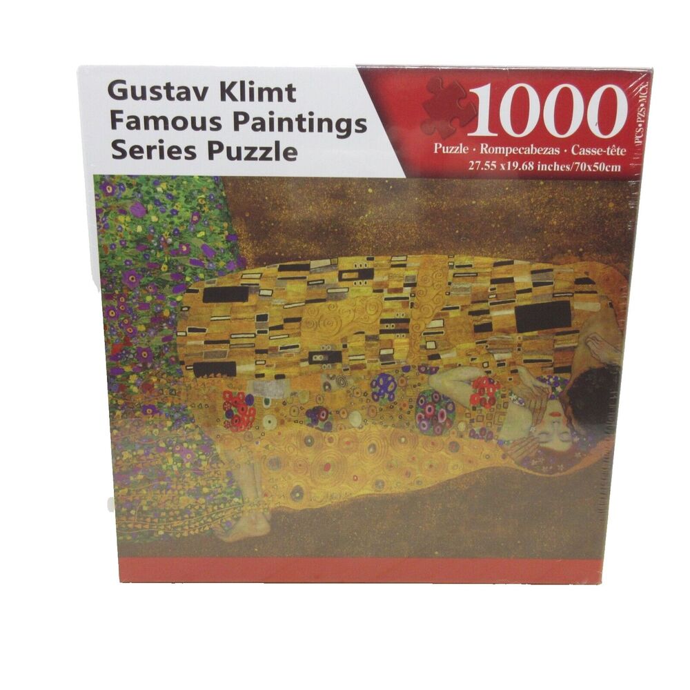 Gustav Klimt Famous Paintings‎ Series Puzzle 1000 Pieces 27.55" x 19.68" Sealed